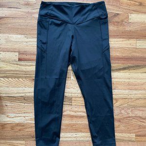 NWT PINK 7/8 athletic pocket leggings Sz XL